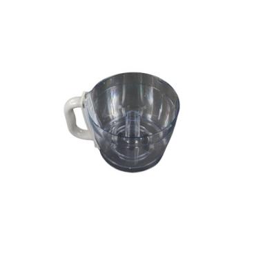 Delonghi Part# KW715208 Main Bowl Handle (Grey) - Genuine OEM