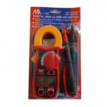 Monti and Associates Part# MA-3268WC Digital Mini Auto-Ranging Clamp-On Meter (OEM)