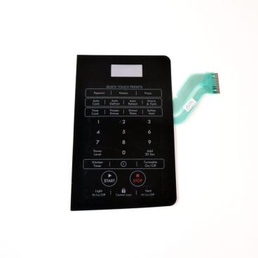 LG Part# MFM62077101 Membrane Overlay (Black) - Genuine OEM