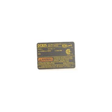 Dewalt Part# N120601 Nameplate - Genuine OEM