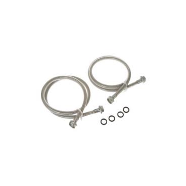 GE Part# PM14X10005 Washer Hose Stainless - Genuine OEM