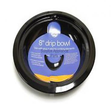 GE Part# PM32X5043 Porcelain Drip Bowl (OEM) 8 Inch