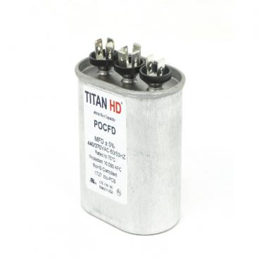 Packard Part# POCD405A Oval Dual Motor Capacitor (OEM) 40+5MFD,370V