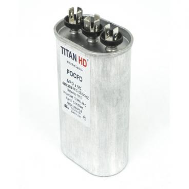 Packard Part# POCD6010A Oval Capacitor (OEM) 60+10MFD,370V