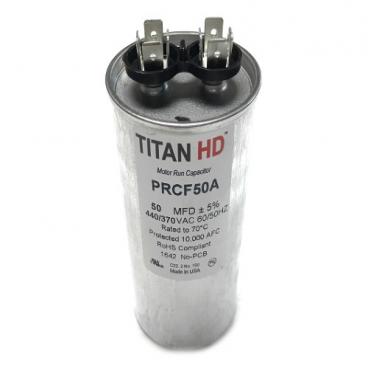 Packard Part# PRCF50A Round Run Capacitor (OEM) 50 MFD 440V
