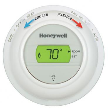 Honeywell Part# T8775C1005 Digital Round,Non Prog,Heat/Cool (OEM)
