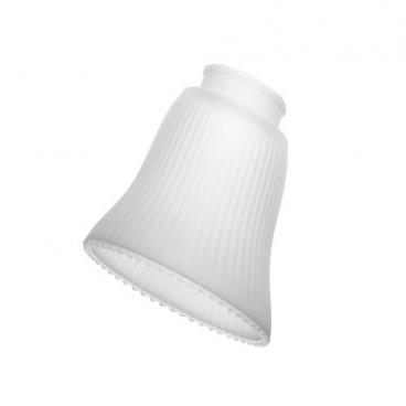 Broan Part# TF40GFW Glass (OEM) for Turtle Fitter, Frost