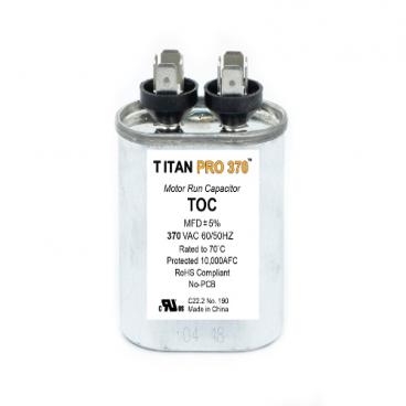 Packard Part# TOC6 Oval Run Capacitor (OEM) 5MFD 370V