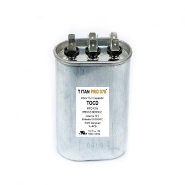 Packard Part# TOCD353 Oval Capacitor (OEM) 35+3 MFD 370V