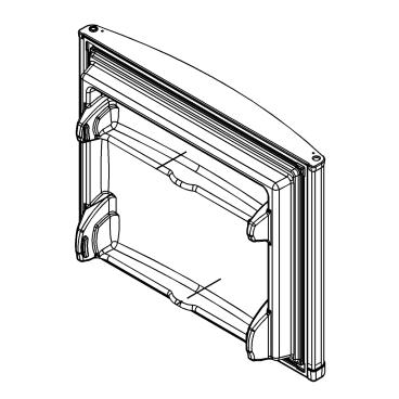 Whirlpool Part# W10136007 Freezer Door Assembly - Genuine OEM