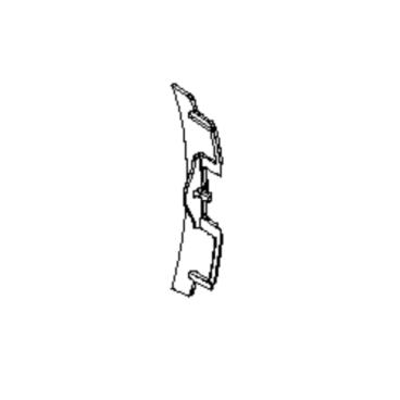 Whirlpool Part# W10215766 Hinge Cover - Genuine OEM