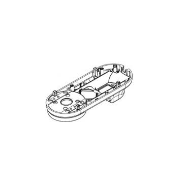 Whirlpool Part# W10410015 Lower Gearcase (Onyx Black) - Genuine OEM
