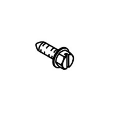 Whirlpool Part# W10531302 Screw (Black) - Genuine OEM