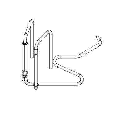 Whirlpool Part# W10545389 Suction Tube - Genuine OEM