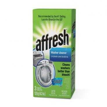 Whirlpool Part# W10549845 Affresh Washer Cleaner Tablets - 3 Pack (OEM)