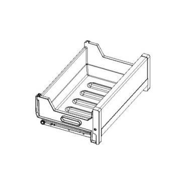 Whirlpool Part# W10826132 Crisper Pan - Genuine OEM