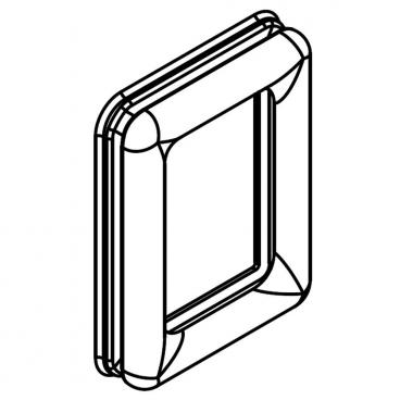 Whirlpool Part# W10828417 Duct Gasket - Genuine OEM