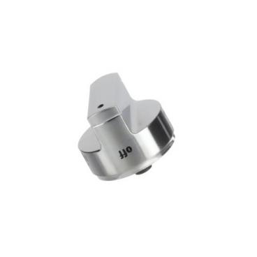 Whirlpool Part# W10858253 Knob (Stainless Steel) - Genuine OEM