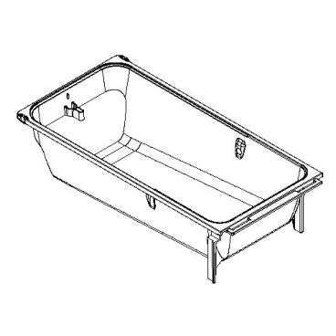 Whirlpool Part# W10868280 Detergent Drawer - Genuine OEM