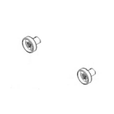 Whirlpool Part# W10868371 Dishwasher Wheel - Genuine OEM