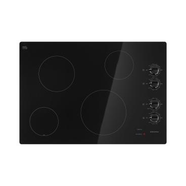 Whirlpool Part# W10915734 Glass Main Cook Top (Black) - Genuine OEM