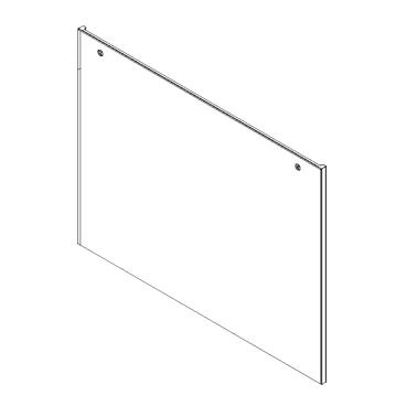 Whirlpool Part# W11117899 Outer Door Glass - Genuine OEM