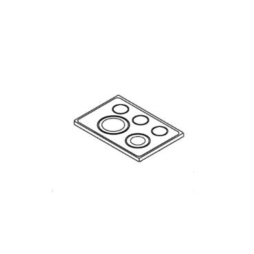 Whirlpool Part# W11128250 Cooktop Assembly - Genuine OEM