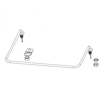 Whirlpool Part# W11226295 Heating Element Assembly - Genuine OEM
