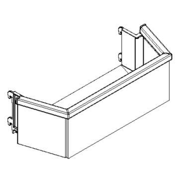 Whirlpool Part# W11248036 Cantilever Bin - Genuine OEM