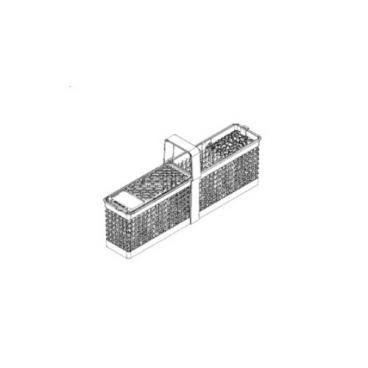 Whirlpool Part# W11281128 Silverware Basket Assembly - Genuine OEM