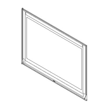 Whirlpool Part# W11349273 Door Glass - Genuine OEM