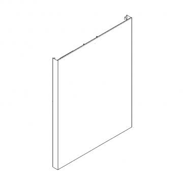 Whirlpool Part# W11416375 Door Panel - Genuine OEM
