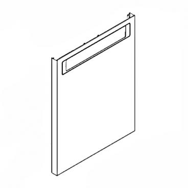 Whirlpool Part# W11416790 Door Panel - Genuine OEM