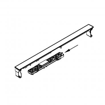 Whirlpool Part# W11460962 User Interface Housing - Genuine OEM