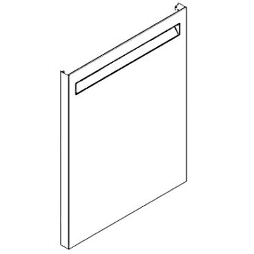 Whirlpool Part# W11461691 Front Panel - Genuine OEM