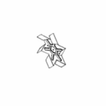 Whirlpool Part# W11512064 Blade Fan - Genuine OEM