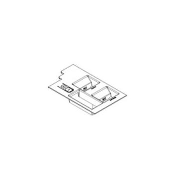 Whirlpool Part# W11772011 Dispenser Drawer Cover - Genuine OEM