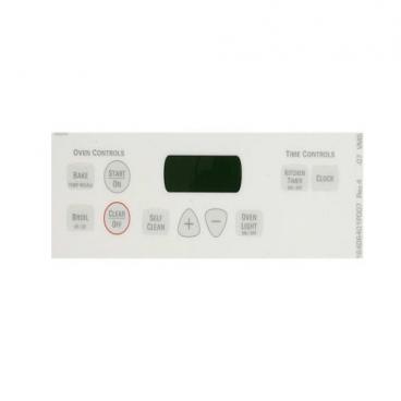 GE Part# WB-27T10687 Faceplate Graphics (OEM)