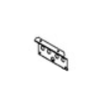 GE Part# WB02T10436 Upper Broiler Plate Back - Genuine OEM
