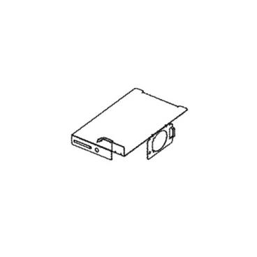 GE Part# WB02X25385 Lamp Cover - Genuine OEM