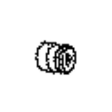 GE Part# WB02X28297 Guide Rail Nut - Genuine OEM