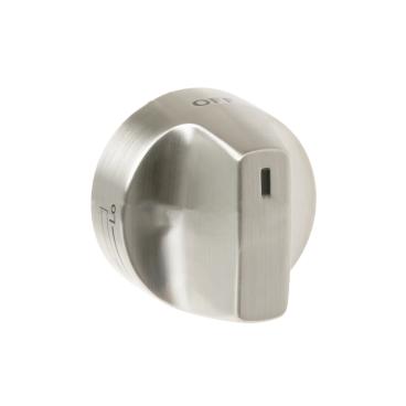 GE Part# WB03X31774 Control Knob (Stainless) - Genuine OEM