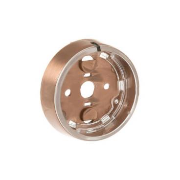 GE Part# WB03X32182 Brushed Copper Knob Bezel - Genuine OEM