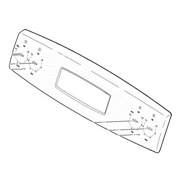 GE Part# WB07X24040 Control Panel - Genuine OEM