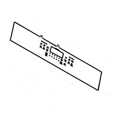 GE Part# WB07X36583 RC15 Overlay - Genuine OEM