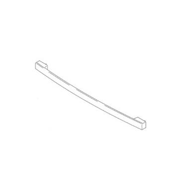 GE Part# WB15X32923 Stainless Handle And Endcap - Genuine OEM