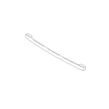 GE Part# WB15X41509 Handle Assembly (Stainless Steel) - Genuine OEM