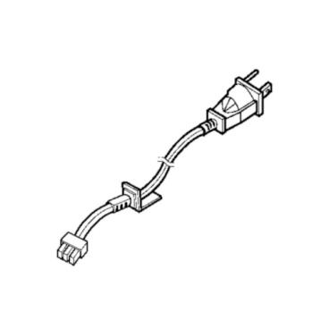 GE Part# WB18X32717 Power Cord Assembly - Genuine OEM