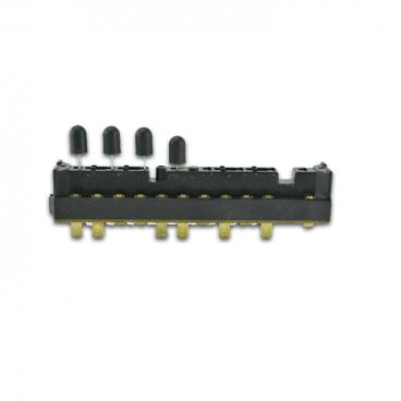 GE Part# WB24X10158 4 Push Button Switch - Genuine OEM