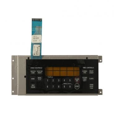GE Part# WB27T10505 Touch Pad Control Panel (OEM) Black